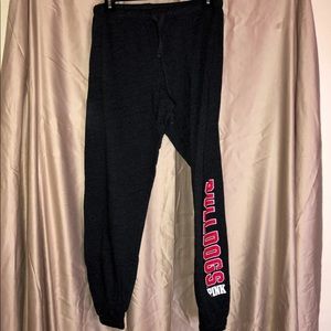 PINK UGA SWEATPANTS